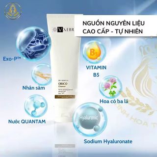 Sữa rửa mặt đa năng sạch sâu bụi mịn PM2.5, ô nhiễm, dầu thừa. Dưỡng ẩm, làm dịu mụn, kích ứng. Chống oxy hóa. Dùng được cho mọi loại da ORICO VXEBRA 100g/tuýp