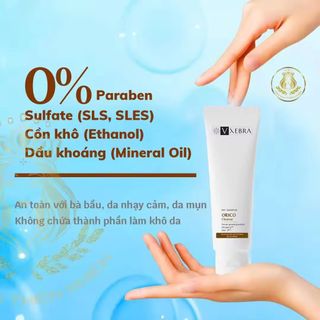Sữa rửa mặt đa năng sạch sâu bụi mịn PM2.5, ô nhiễm, dầu thừa. Dưỡng ẩm, làm dịu mụn, kích ứng. Chống oxy hóa. Dùng được cho mọi loại da ORICO VXEBRA 100g/tuýp