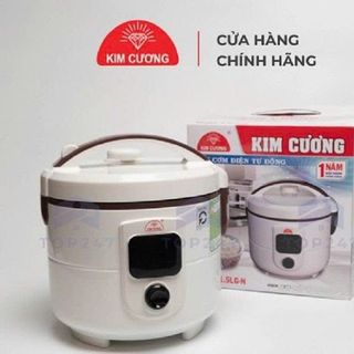 NỒI CƠM ĐIỆN 1,5L KIM CƯƠNG CHỐNG DÍNH NẮP GÀI (T6)