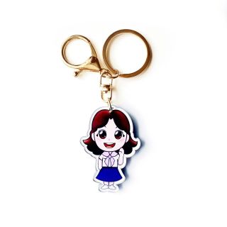 Móc khóa cao su dễ thương