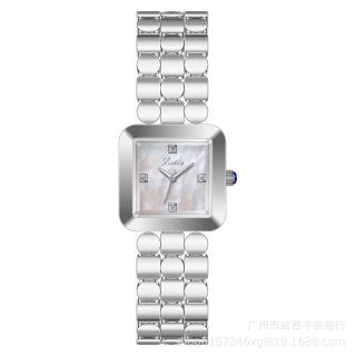 ĐỒNG HỒ NỮ CHÍNH HÃNG SCOTTYE DÂY THÉP BI BẠC MẶT VUÔNG XÀ CỪ FULLBOX