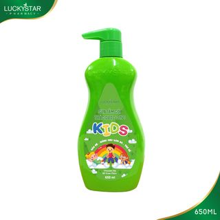 Sữa Tắm Gội Thảo Dược Baby 3IN1 Lucky Star Kids - XANH