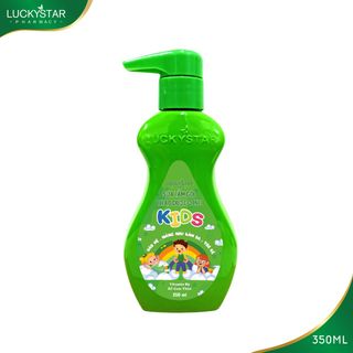 Sữa Tắm Gội Thảo Dược Baby 3IN1 Lucky Star Kids - XANH