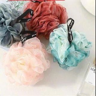 BÔNG TẮM TRÒN 2 MÀU