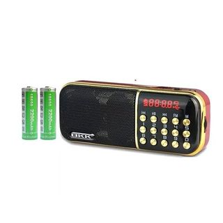 Máy Nghe Nhạc Mp3 BKK B851 - Đài Nghe Pháp Kinh Phật, Đài FM- 2 Pin 2 Khe Thẻ Nhớ