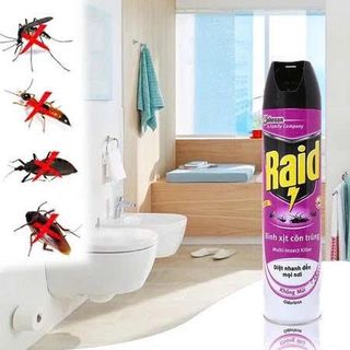 BÌNH XỊT CÔN TRÙNG RAID 600ML HƯƠNG CAM CHANH
