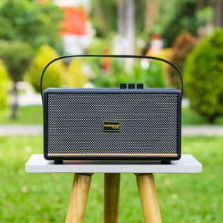 Loa Karaoke Xách Tay Nanomax K-06 Bass Đôi 10cm 60w