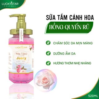 Sữa Tắm Cánh Hoa Lucky Star 520ml