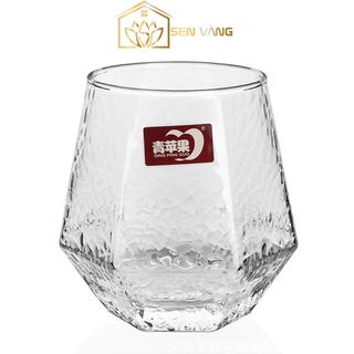 Bộ 6 Cốc Thủy Tinh Góc Cạnh Sần (THÙNG 12B)