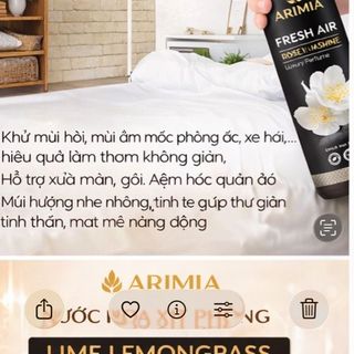 Tinh dầu xịt phòng và oto giúp khử mùi nhanh chống