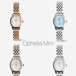 ĐỒNG HỒ NỮ CAO CẤP D WELLINGTON OPHELIA THÉP OVAN FULLBOX TEM