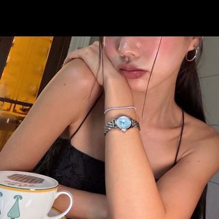 ĐỒNG HỒ NỮ CAO CẤP D WELLINGTON OPHELIA THÉP OVAN FULLBOX TEM
