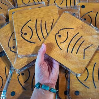 MIẾNG LÓT NỒI GỖ CÁCH NHIỆT, CHỐNG THẤM NƯỚC