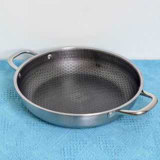 CHẢO CHỐNG DÍNH 28CM 2 QUAI VÂN TỔ ONG