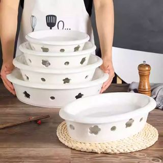 Bộ Bát Hâm Giữ Nóng Âu Ô Van + Đế Hâm 14 inh . 35cm. ( THÙNG 8B )