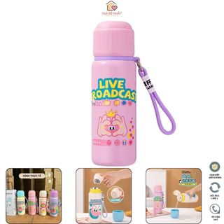 BGN Bình Giữ Nhiệt Quai Dây Xách Thỏ Mập RC588 ( THÙNG 50C )