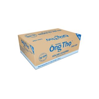 Sữa Đặc Ông Thọ Vinamilk Nhãn Xanh Biển hộp giấy 380g Thùng 24 hộp