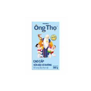 Sữa Đặc Ông Thọ Vinamilk Nhãn Xanh Biển hộp giấy 380g Thùng 24 hộp