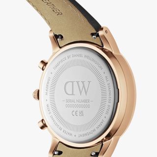 ĐỒNG HỒ NAM CAO CẤP WELLINGTON ICONIC CHRONOGRAPH DÂY DA FULLBOX TEM NÂU VÀ ĐEN