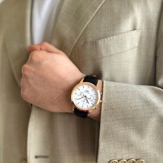 ĐỒNG HỒ NAM CAO CẤP WELLINGTON ICONIC CHRONOGRAPH DÂY DA FULLBOX TEM NÂU VÀ ĐEN