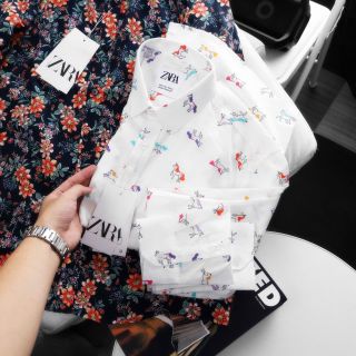 Sơ mi dài tay nam. Chất liệu cotton mềm mại.  mát và ít nhăn.