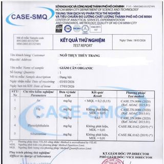 Nguyên liệu giảm cân organic