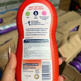 THANH LÝ CHÍNH HÃNG Tắm gội bé Bubchen 3 màu  Full tem phụ đầy đủ