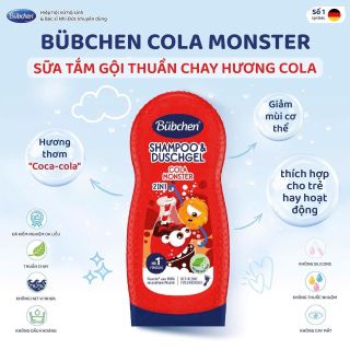 THANH LÝ CHÍNH HÃNG Tắm gội bé Bubchen 3 màu  Full tem phụ đầy đủ