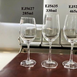 BỘ 6 LY THUỶ TINH UỐNG RƯỢU VANG 330ML EJ5635 (T8)