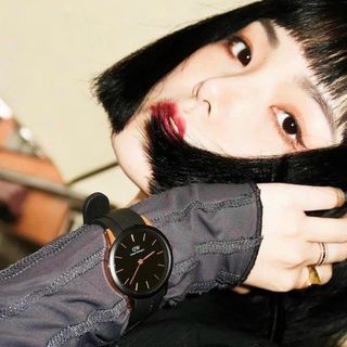 ĐỒNG HỒ NAM NỮ CAO CẤP D WELLINGTON ICONIC LINK ĐEN FULLBOX TEM