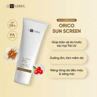 Kem Chống Nắng Orico Sun Screen SPF50+ PA++++ Không Bết Dính, Phù Hợp Mọi Loại Da 50g