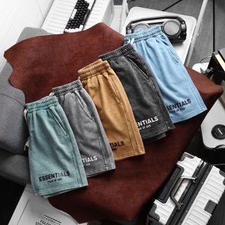 Short wash nam. Chất nỉ cua cotton 350gsm dày dặn mền mịn.