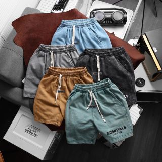 Short wash nam. Chất nỉ cua cotton 350gsm dày dặn mền mịn.