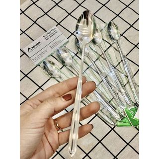 SET 10C MUỖNG INOX 8829 TEM XANH