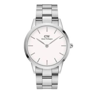 ĐỒNG HỒ NAM NỮ CAO CẤP ICONIC THÉP BẠC MẶT TRẮNG FULLBOX