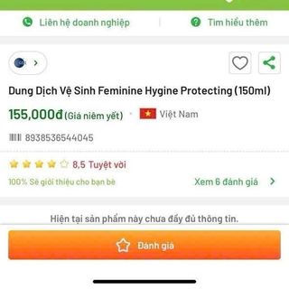 THANH LÝ CHÍNH HÃNG. DUng Dịch Phụ Khoa hãng gội HQua