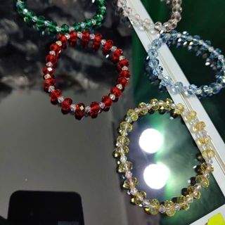 Chuỗi phong thủy pha Lê đẹp cao cấp. Giá sỉ 30k