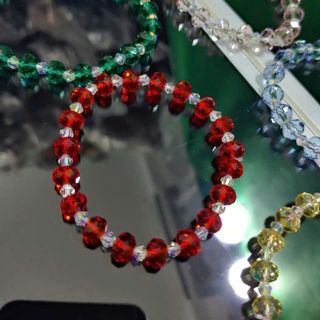 Chuỗi phong thủy pha Lê đẹp cao cấp. Giá sỉ 30k