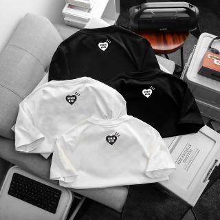 Áo thun Human.  Chất cotton 4c mát mịn co giãn.