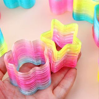 Đồ chơi lò xo nha nhiều màu sắc