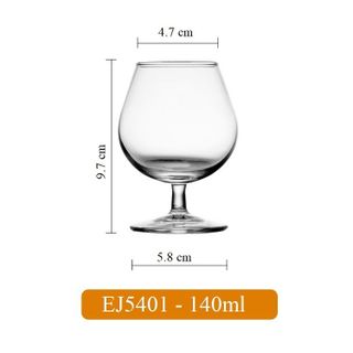 BỘ 6 LY UỐNG RƯỢU VANG DELI 140ML EJ5401 (T8)