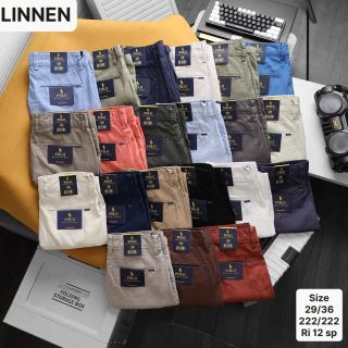 SỌT LINEN POLO NAM.   Chất vải linen mềm - ko pha - mịn.