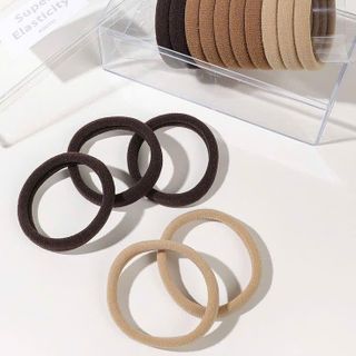 THUN CỘT TÓC CAO SU NHIỀU MÀU - HỘP ỐNG 20 THUN BUỘC TÓC