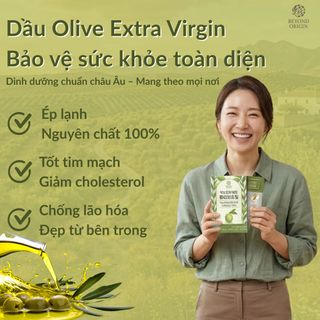 [Beyond Origin] Viên Uống Dầu Olive Nguyên Chất Extra Virgin
