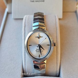 ĐỒNG HỒ NỮ CAO CẤP VIVIENN ARMOUR MẶT OVAN VÒNG KIỀNG BẠC FULLBOX