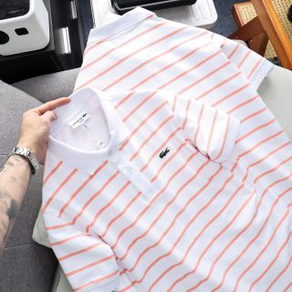 Polo nam. Chất cá sấu cotton 100% vải nhập , k quá dầy cũng k quá mỏng.