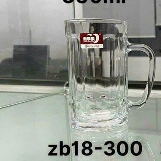 BỘ 6 LY THỦY TINH UỐNG BIA 300ML ZB18-300 (T6)