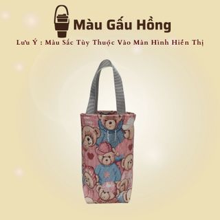Túi Simili In Đựng Ly Bình Giữ Nhiệt 600ml ( Kích Thước 18x10cm )