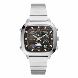 ĐỒNG HỒ NAM CAO CẤP POSSIL THÉP BẠC MẶT VUÔNG ĐIỆN TỬ FULLBOX