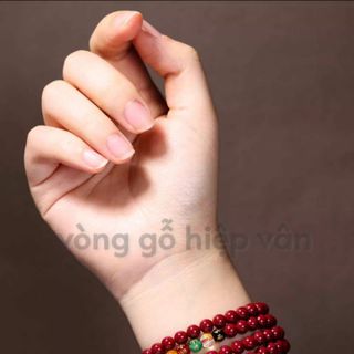 Vòng chu sa 108 hạt ngũ lộ thần tài